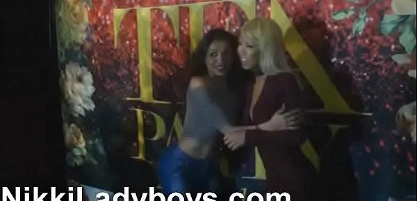  Nikki Ladyboys Party with T-girls and Ladyboys